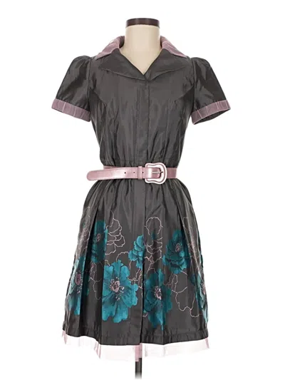 Assorted Brands Casual Dress In Gray