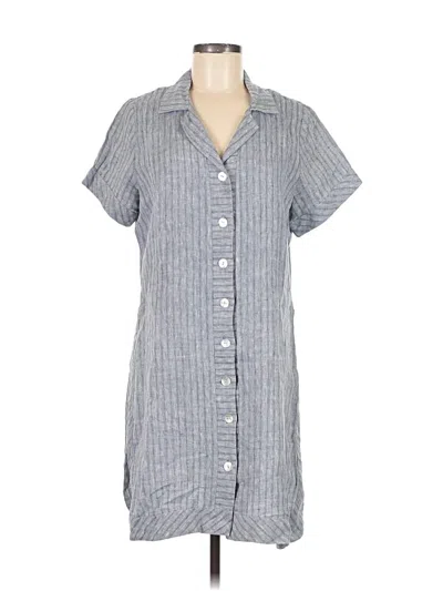 Pre-owned Assorted Brands Casual Dress In Gray