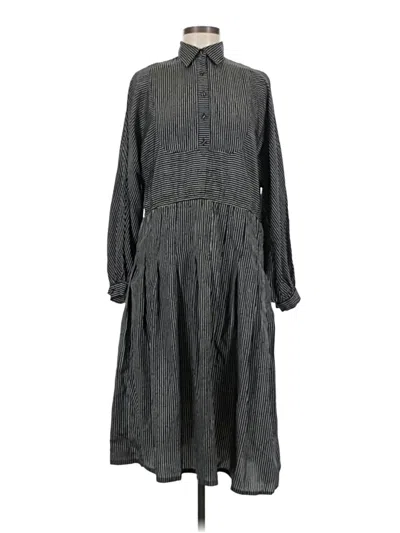 Pre-owned Assorted Brands Casual Dress In Gray