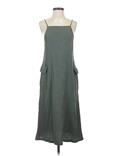 Pre-owned Assorted Brands Casual Dress In Gray
