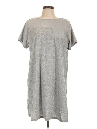 Pre-owned Assorted Brands Casual Dress In Gray