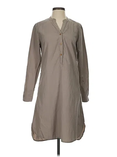 Pre-owned Assorted Brands Casual Dress In Gray