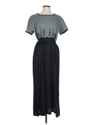 Pre-owned Assorted Brands Casual Dress In Gray