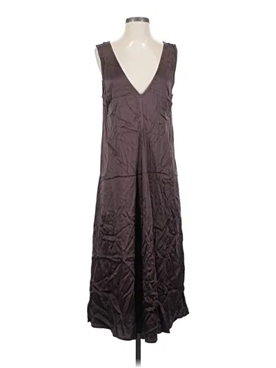 Pre-owned Assorted Brands Casual Dress In Gray