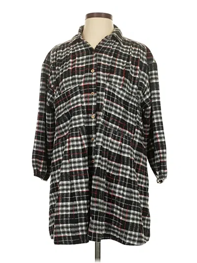 Pre-owned Assorted Brands Casual Dress In Gray
