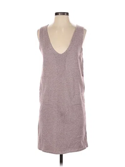 Pre-owned Assorted Brands Casual Dress In Gray
