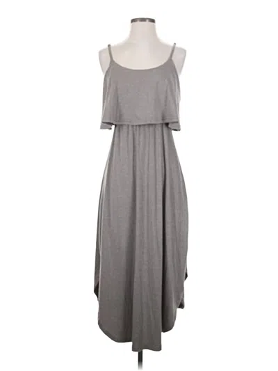 Pre-owned Assorted Brands Casual Dress In Gray