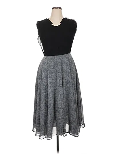 Pre-owned Assorted Brands Casual Dress In Gray