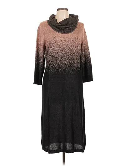 Pre-owned Assorted Brands Casual Dress In Gray