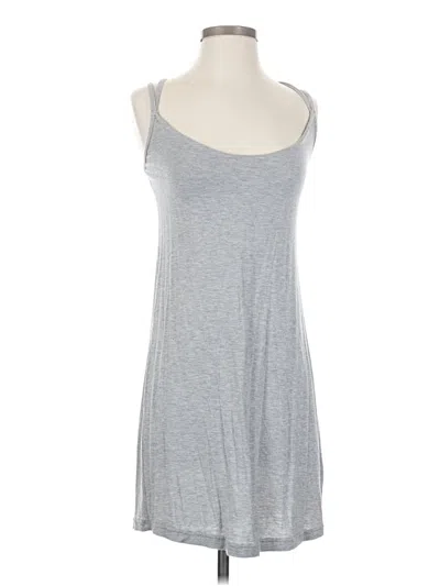 Pre-owned Assorted Brands Casual Dress In Gray