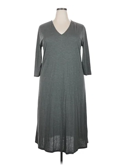 Assorted Brands Casual Dress In Gray