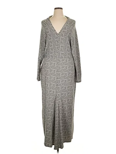 Pre-owned Assorted Brands Casual Dress In Gray