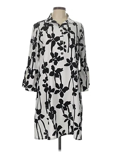 Pre-owned Assorted Brands Casual Dress In Gray