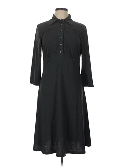 Pre-owned Assorted Brands Casual Dress In Gray