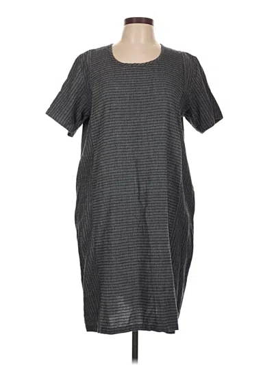 Pre-owned Assorted Brands Casual Dress In Gray