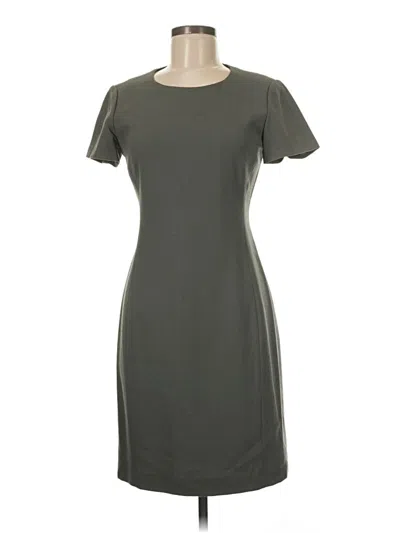 Pre-owned Assorted Brands Casual Dress In Gray