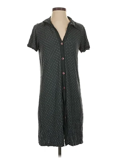 Pre-owned Assorted Brands Casual Dress In Gray