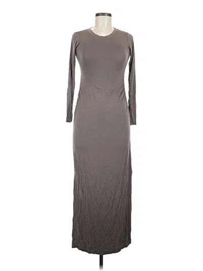 Pre-owned Assorted Brands Casual Dress In Gray