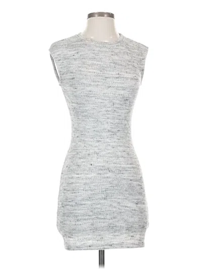 Pre-owned Assorted Brands Casual Dress In Gray