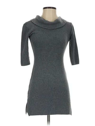 Pre-owned Assorted Brands Casual Dress In Gray