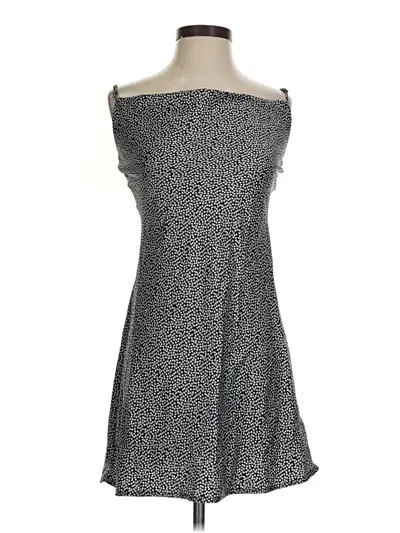 Pre-owned Assorted Brands Casual Dress In Gray