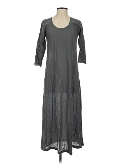 Pre-owned Assorted Brands Casual Dress In Gray