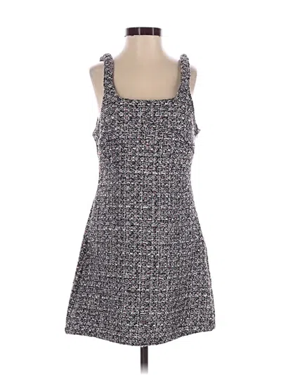 Pre-owned Assorted Brands Casual Dress In Gray