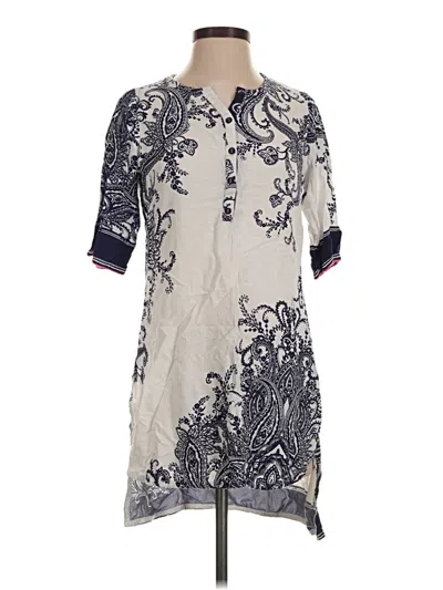 Pre-owned Assorted Brands Casual Dress In Gray