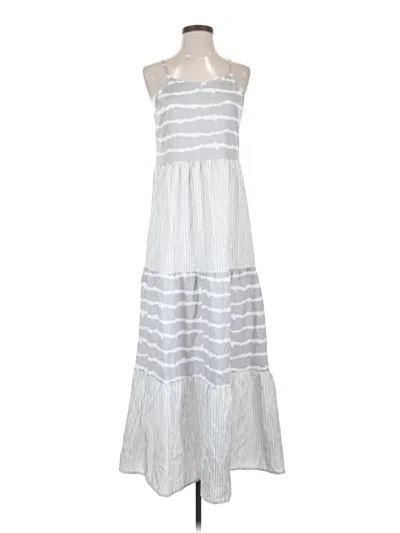 Pre-owned Assorted Brands Casual Dress In Gray