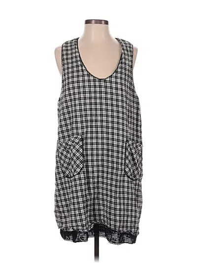 Pre-owned Assorted Brands Casual Dress In Gray