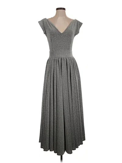 Pre-owned Assorted Brands Casual Dress In Gray