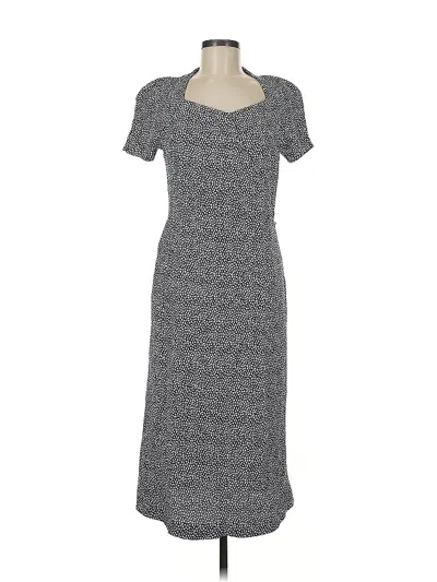 Pre-owned Assorted Brands Casual Dress In Gray