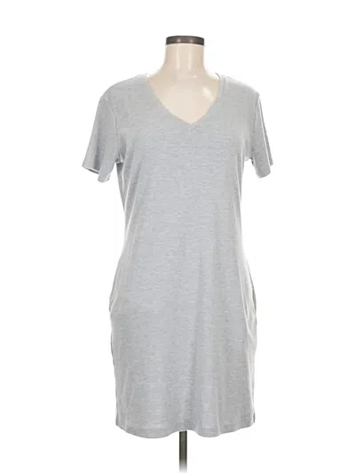 Pre-owned Assorted Brands Casual Dress In Gray