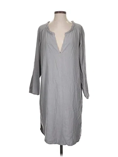 Pre-owned Assorted Brands Casual Dress In Gray