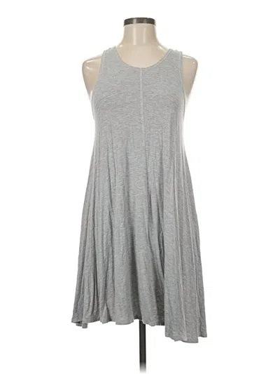 Pre-owned Assorted Brands Casual Dress In Gray