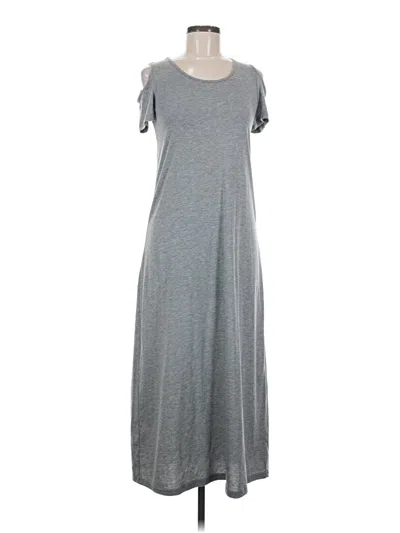 Pre-owned Assorted Brands Casual Dress In Gray