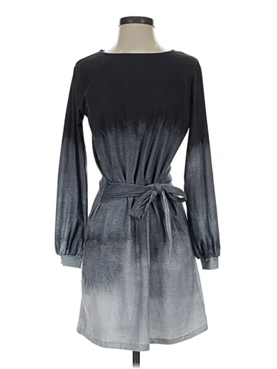 Pre-owned Assorted Brands Casual Dress In Gray