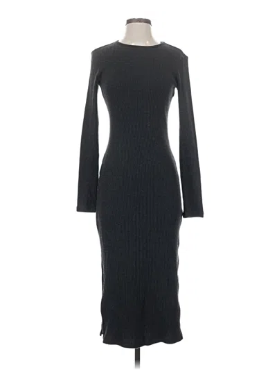 Pre-owned Assorted Brands Casual Dress In Gray