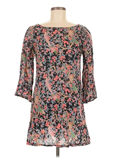 Pre-owned Assorted Brands Casual Dress In Gray