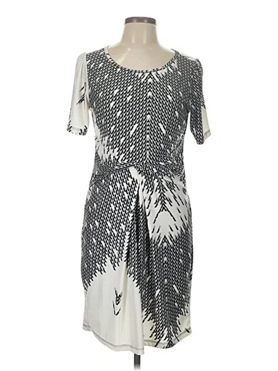 Pre-owned Assorted Brands Casual Dress In Gray