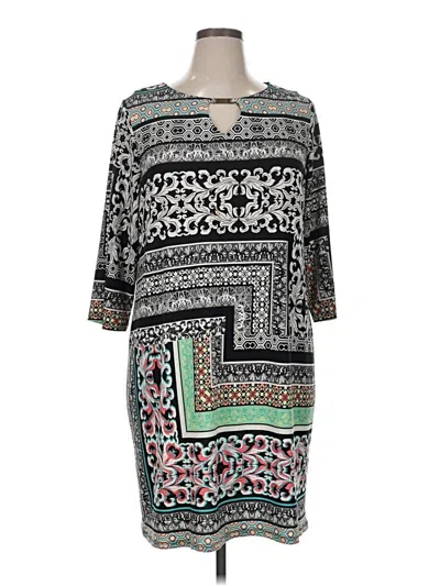 Pre-owned Assorted Brands Casual Dress In Gray