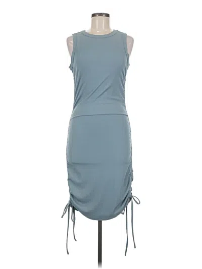 Pre-owned Assorted Brands Casual Dress In Gray