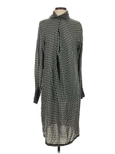 Pre-owned Assorted Brands Casual Dress In Gray