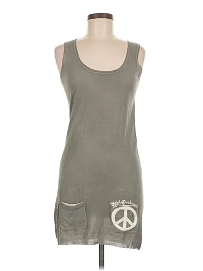 Pre-owned Assorted Brands Casual Dress In Gray