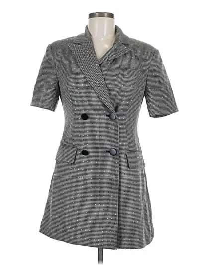 Pre-owned Assorted Brands Casual Dress In Gray