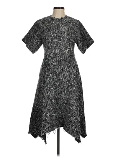 Pre-owned Assorted Brands Casual Dress In Gray