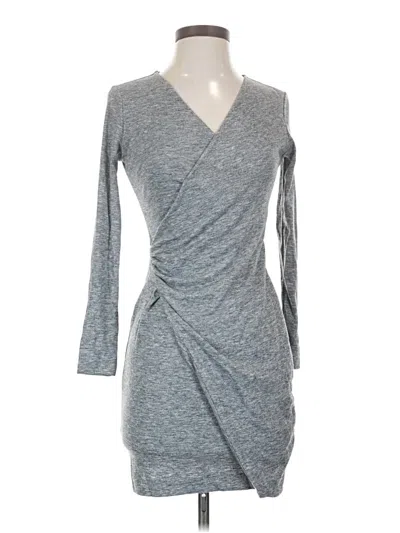 Pre-owned Assorted Brands Casual Dress In Gray