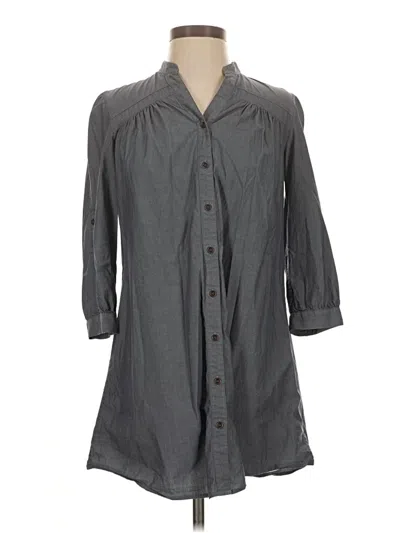 Pre-owned Assorted Brands Casual Dress In Gray