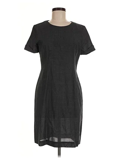 Pre-owned Assorted Brands Casual Dress In Gray