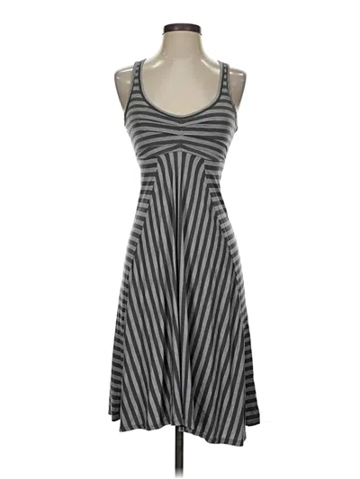 Pre-owned Assorted Brands Casual Dress In Gray